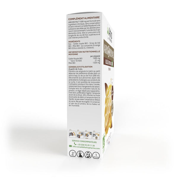Arkopharma Arkoroyal® Gelée Royale BIO 1500 Mg