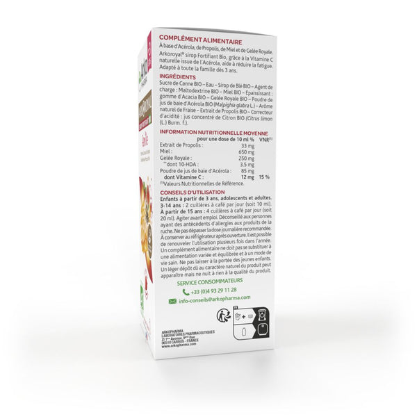 Arkopharma Arkoroyal® Sirop Fortifiant BIO