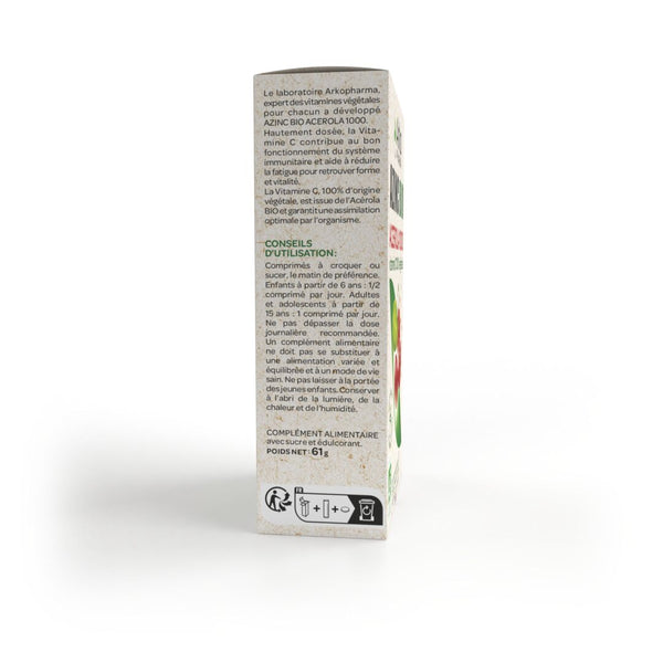 Arkopharma Azinc® BIO Acérola 1000