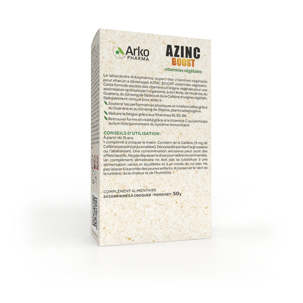 Arkopharma Azinc® Boost Vitamines Végétales