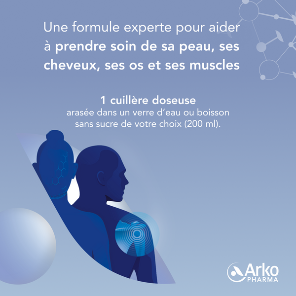 Arkopharma Collagène Peau Cheveux Os & Muscles