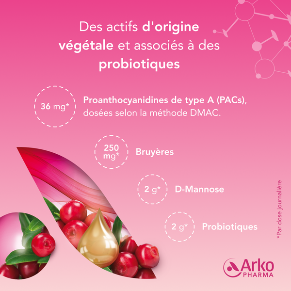 Arkopharma Cys-Control® Fort Probiotiques