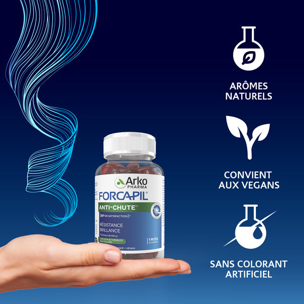 Arkopharma Forcapil® Gummies Anti-Chute