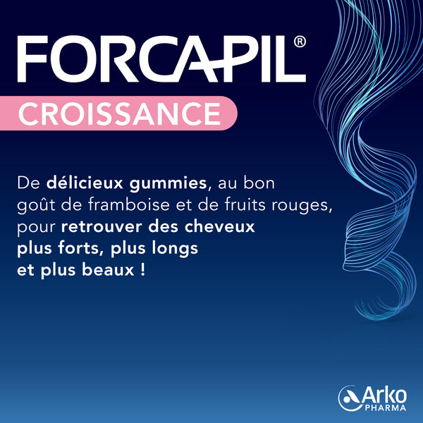 Arkopharma Forcapil® Gummies Croissance