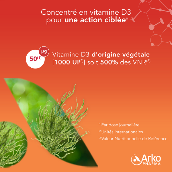 Arkopharma Gummies Phyto Vitamine D3 Végétale