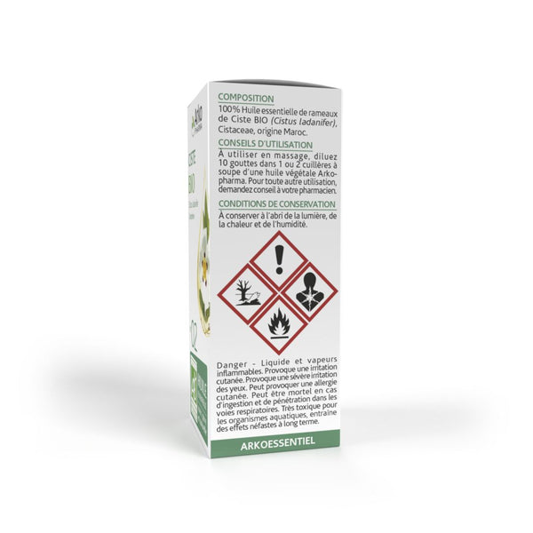 Arkopharma Huile Essentielle De Ciste BIO