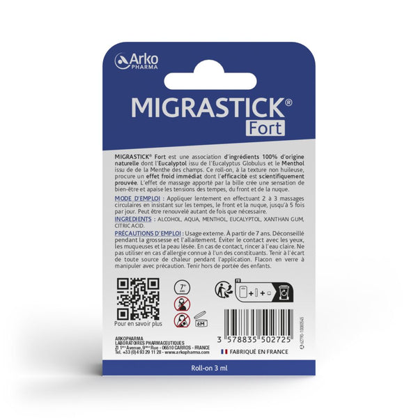 Arkopharma Migrastick® Fort