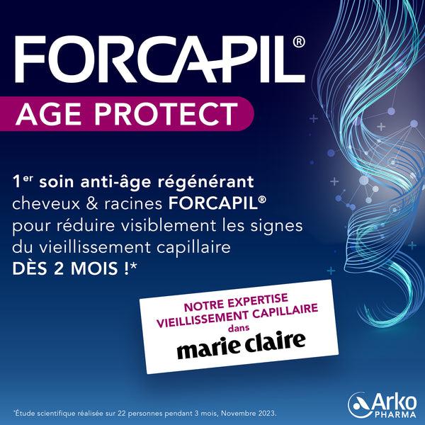 Arkopharma Forcapil® Age Protect Soin Régénérant Cheveux Et Racines