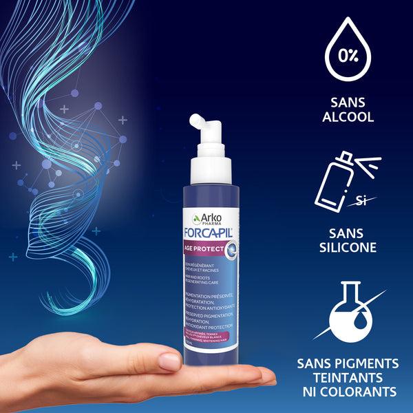 Arkopharma Forcapil® Age Protect Soin Régénérant Cheveux Et Racines