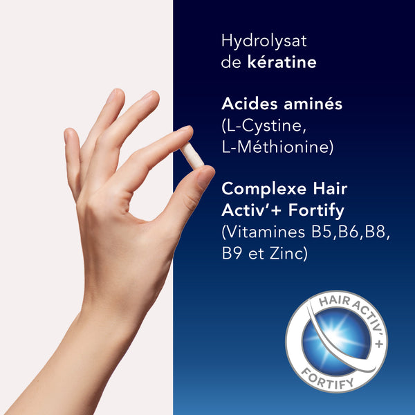 Arkopharma Forcapil® Fortifiant Kératine+ - Programme 3 Mois