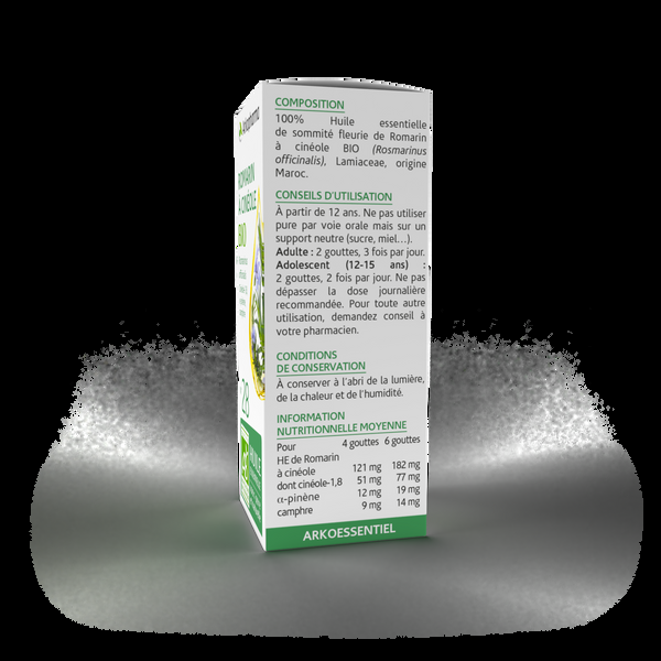 Arkopharma Huile Essentielle De Romarin à Cinéole BIO