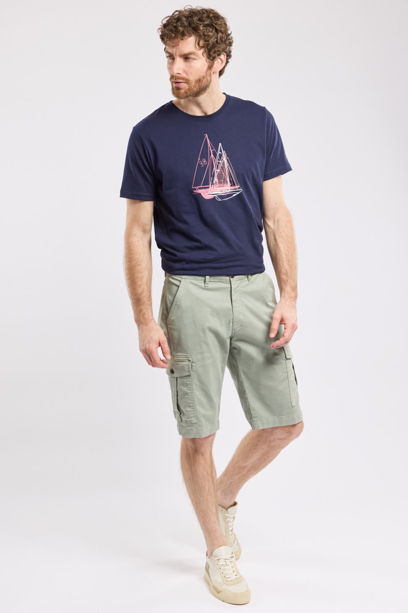 armor lux Bermuda cargo - coton