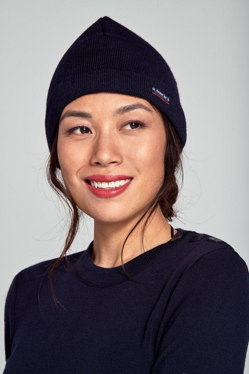 armor lux Bonnet uni "Lannion" - laine