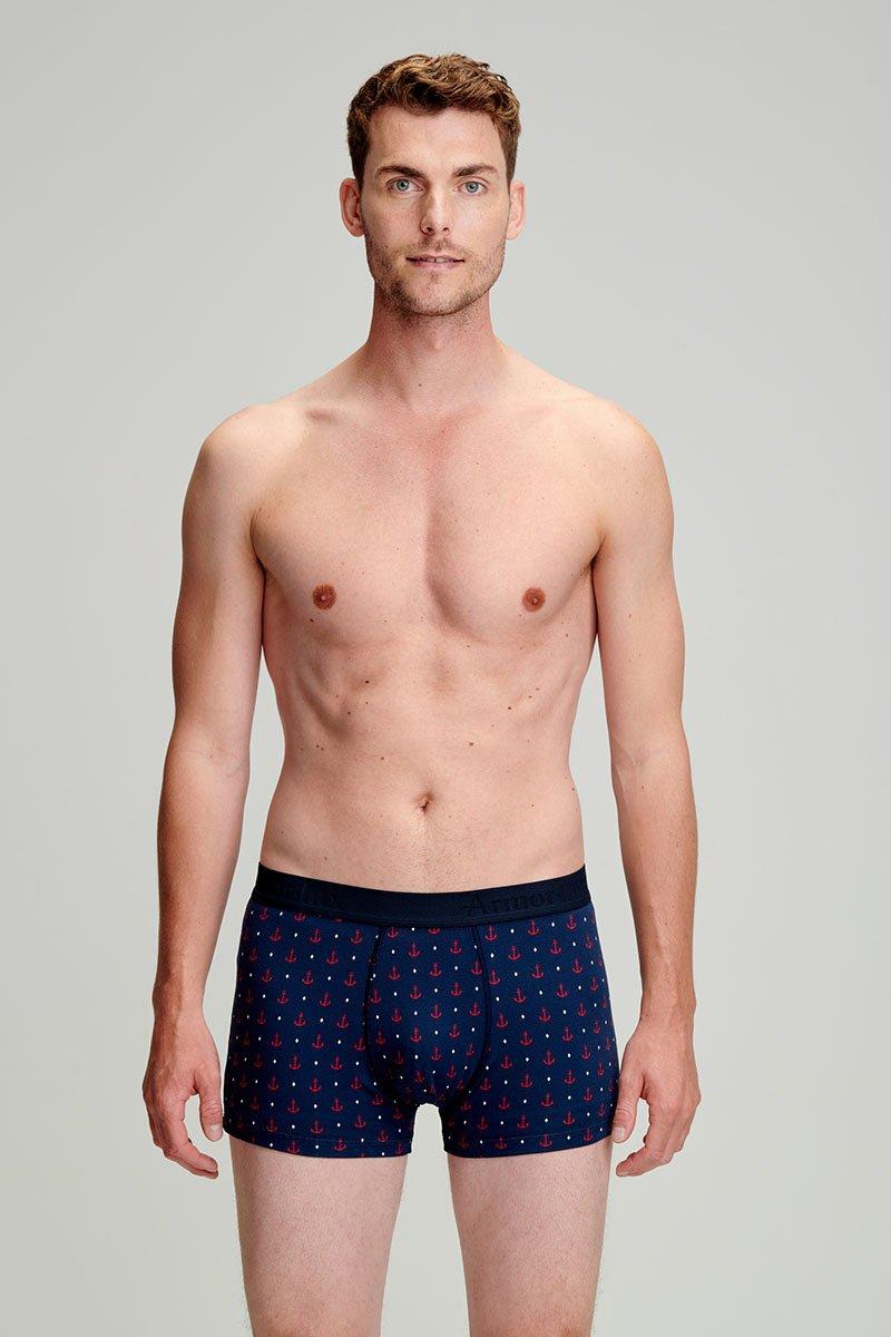 armor lux Boxer imprimé - coton léger biologique