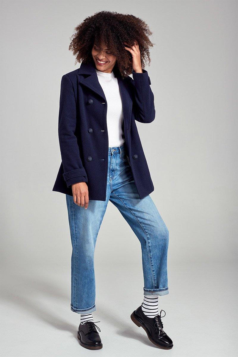 armor lux Caban "Penfret" - velours de laine