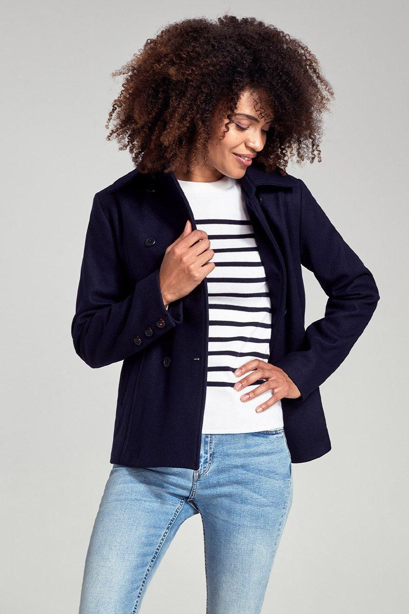 armor lux Caban Pointe du Van - laine