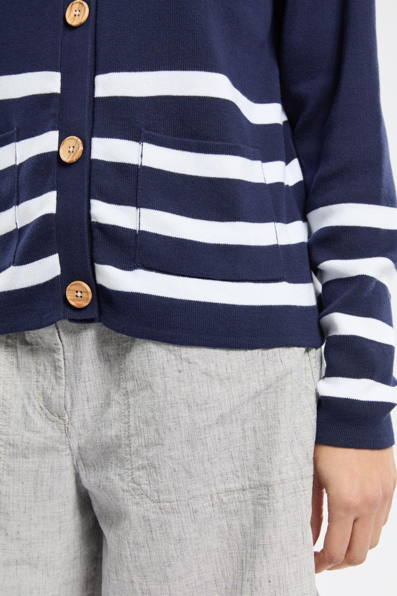 Armor Lux Cardigan Col Polo - Coton