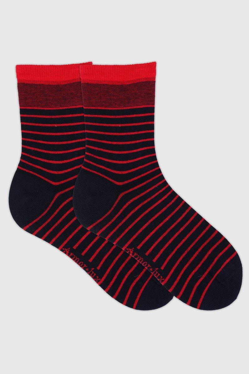 armor lux Chaussettes rayées - coton