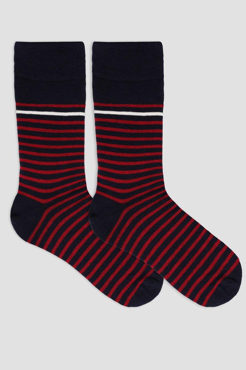 armor lux Chaussettes rayées Homme - coton
