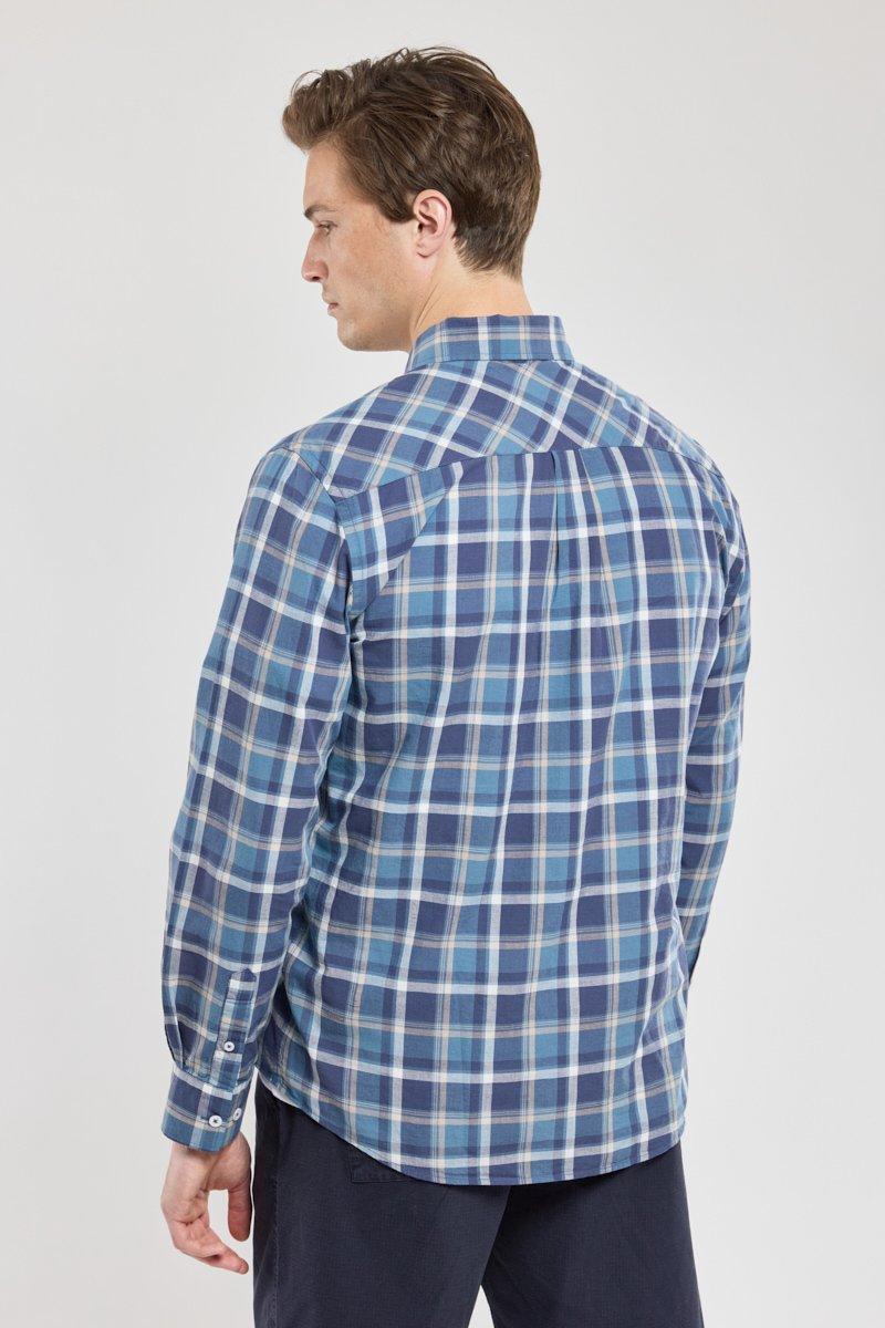 Armor Lux Chemise Coupe Droite - Coton Et Lin