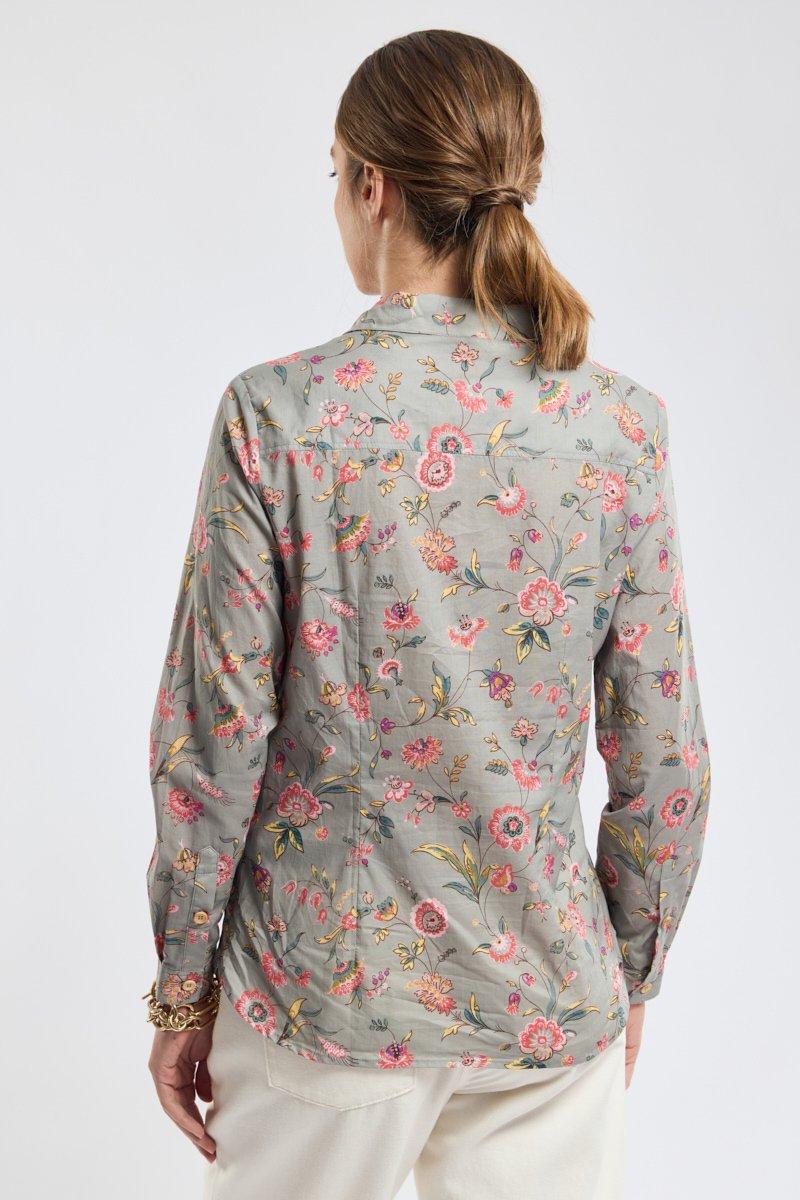 Armor Lux Chemisier Fleuri - Coton