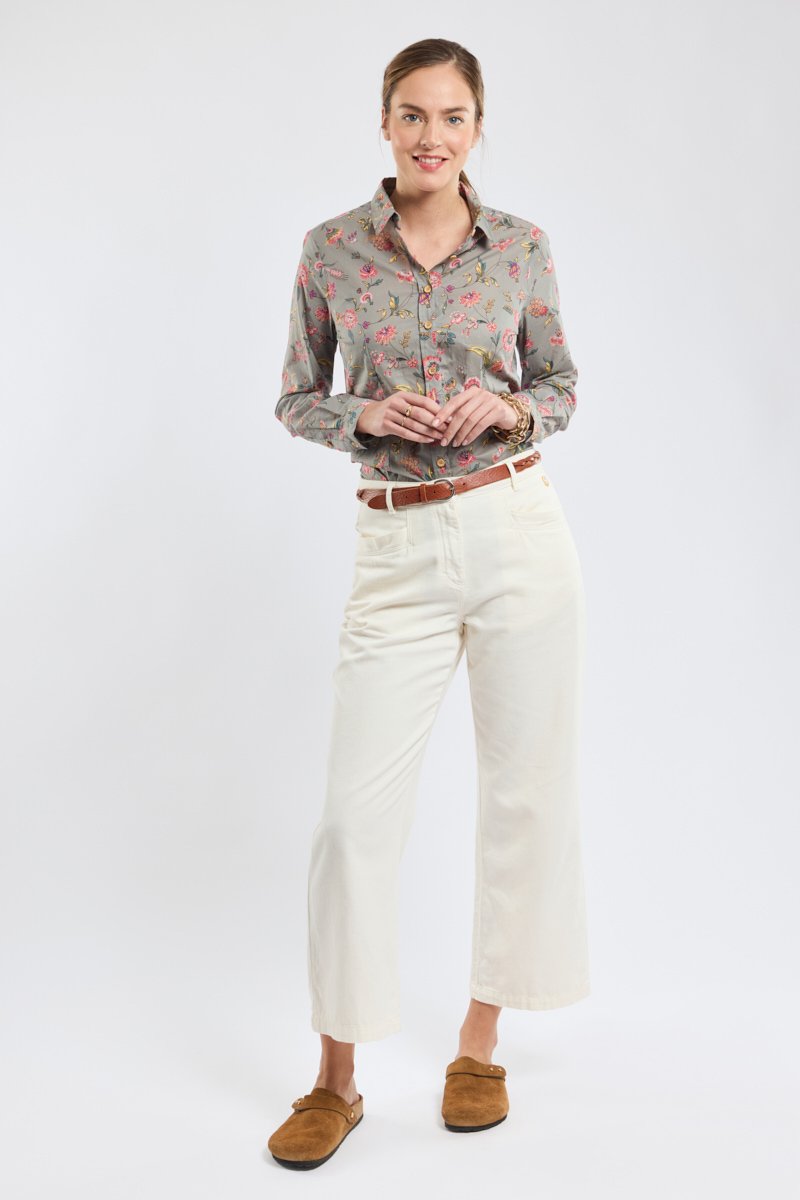 Armor Lux Chemisier Fleuri - Coton