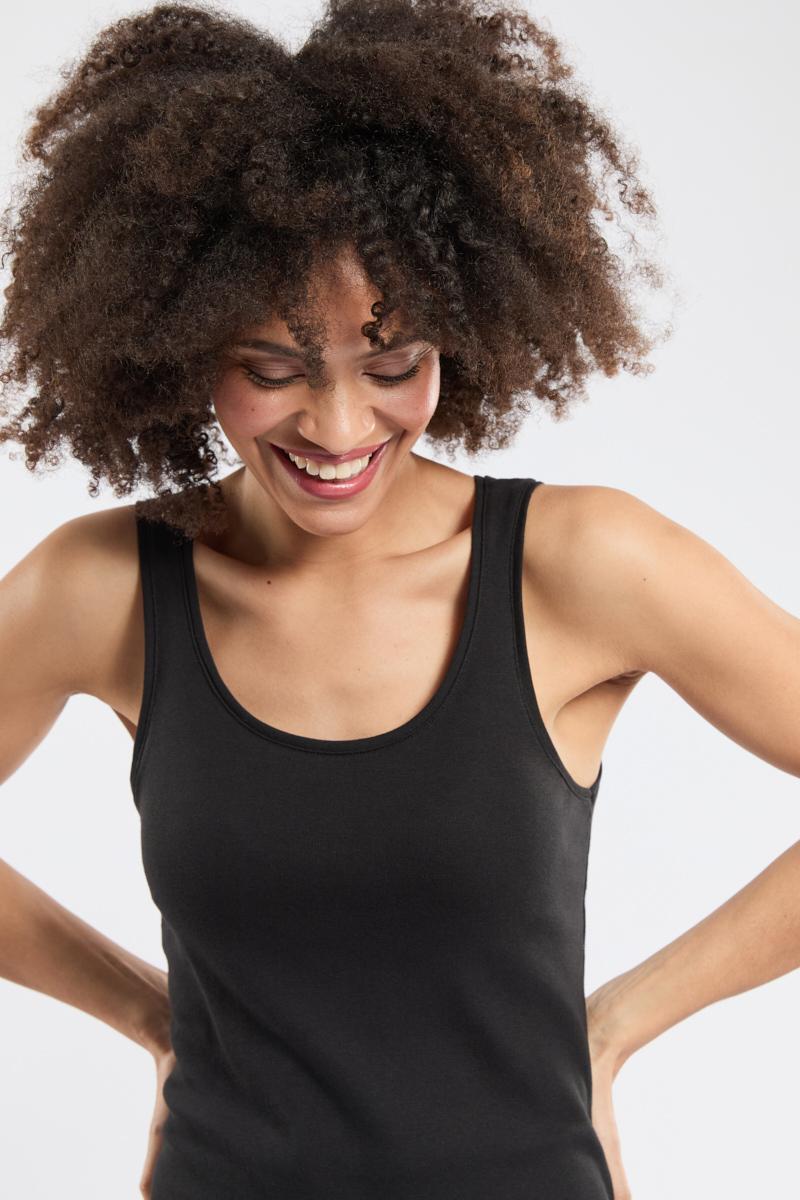 Armor Lux Débardeur Uni - Coton Et Kapok