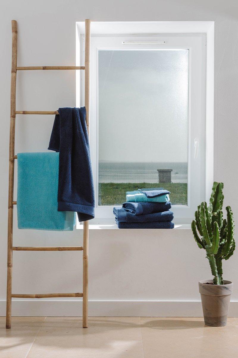 armor lux Drap de bain uni - coton