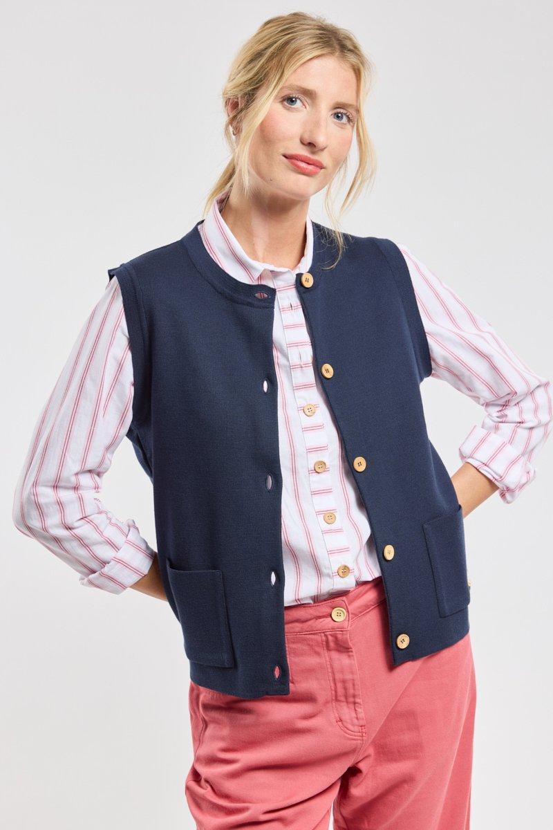 Armor Lux Gilet Sans Manche Mecmor - Coton