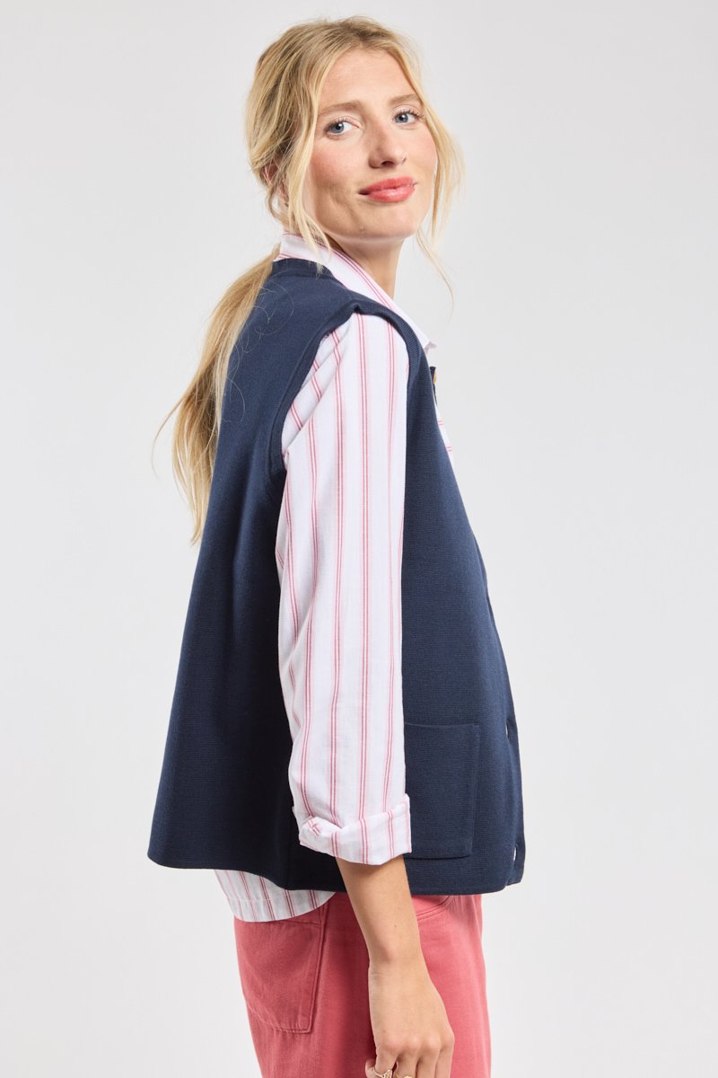 Armor Lux Gilet Sans Manche Mecmor - Coton