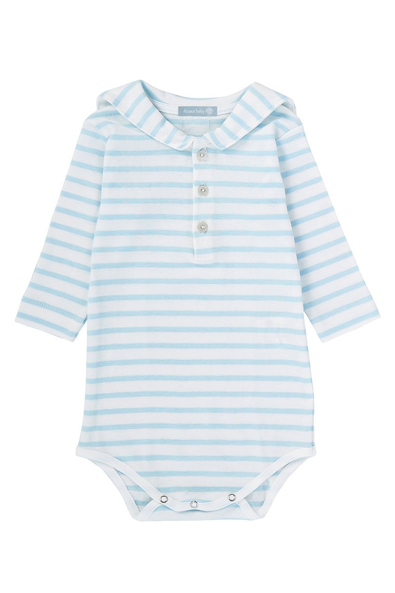 Armor Lux Lot De Bodies 2 "Brendan" Baby - Coton