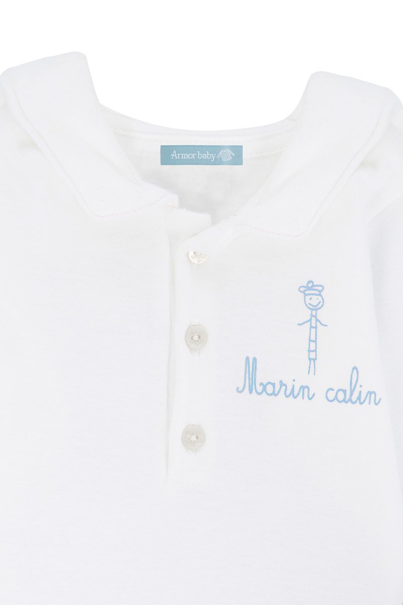 Armor Lux Lot De Bodies 2 "Brendan" Baby - Coton