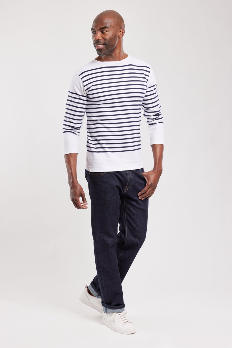 Armor Lux Marinière "Amiral" En Coton épais