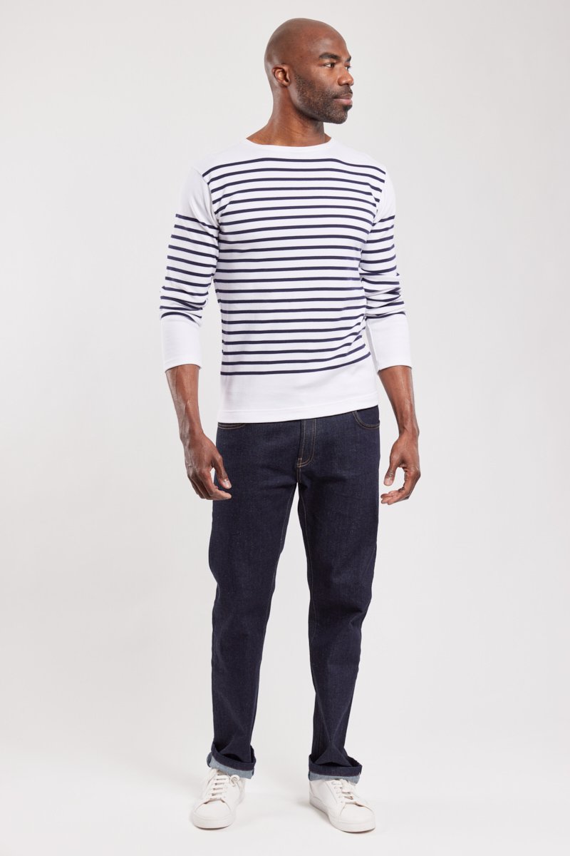 Armor Lux Marinière "Amiral" En Coton épais