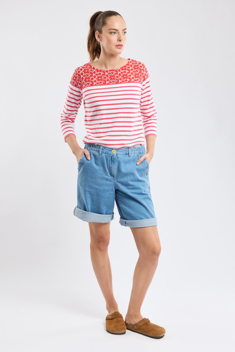 Armor Lux Marinière Fleurie - Coton