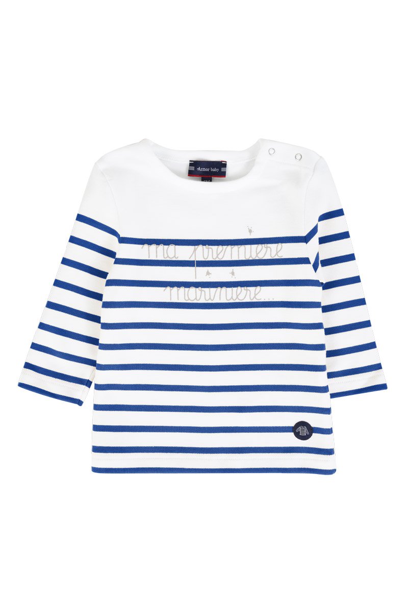 armor lux Marinière "Ma 1ère marinière" Baby - coton