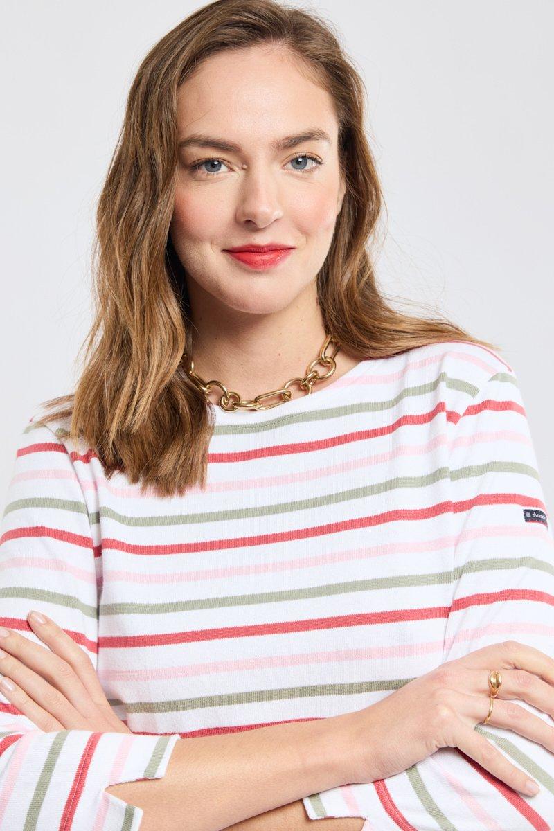 Armor Lux Marinière Tricolore - Coton Rustique