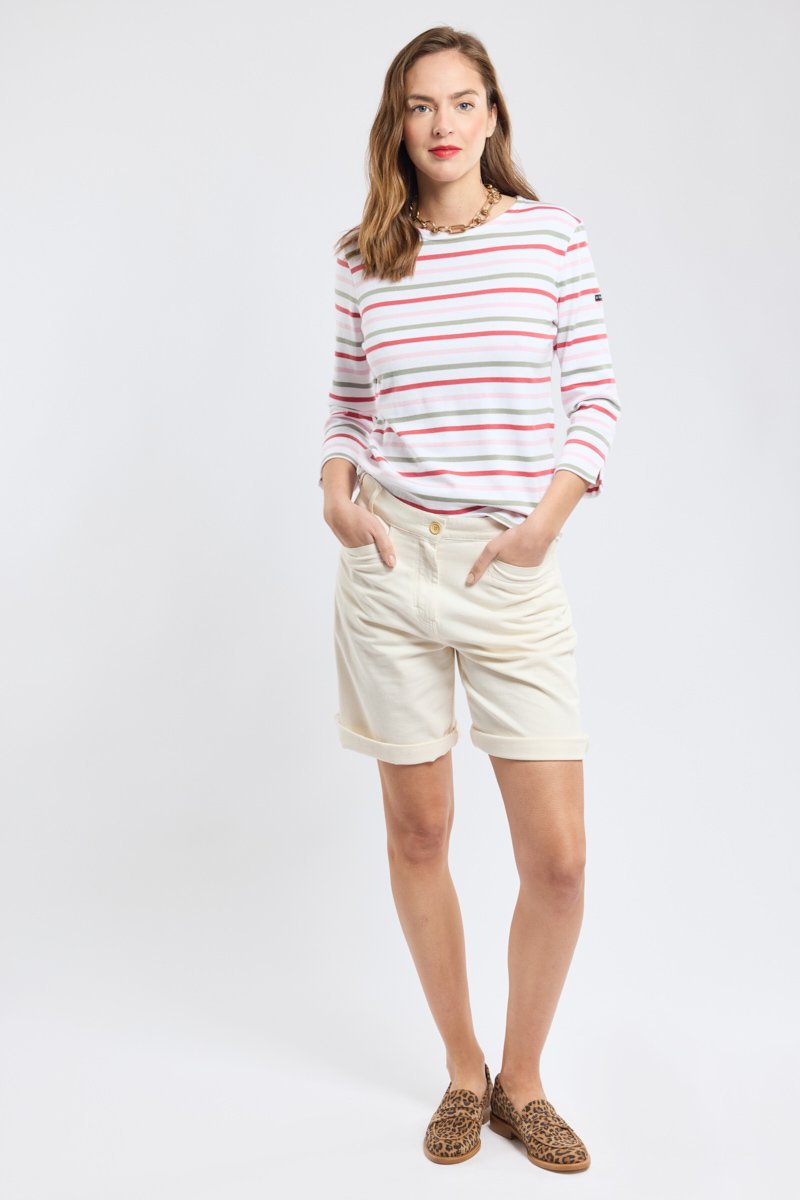 Armor Lux Marinière Tricolore - Coton Rustique