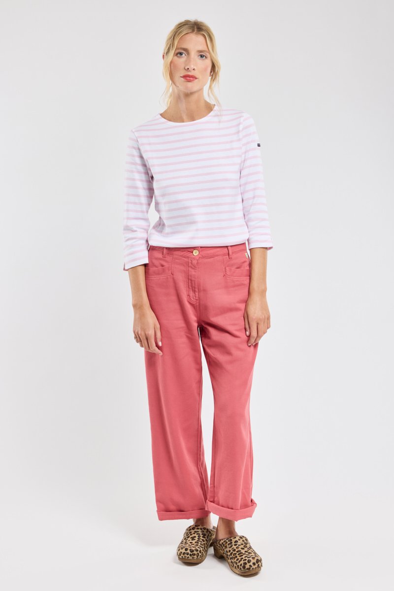 armor lux Pantalon large - denim