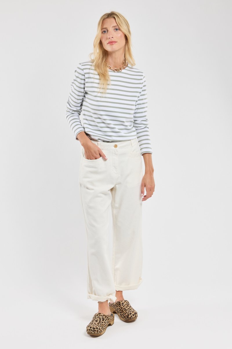 armor lux Pantalon large - toile de coton