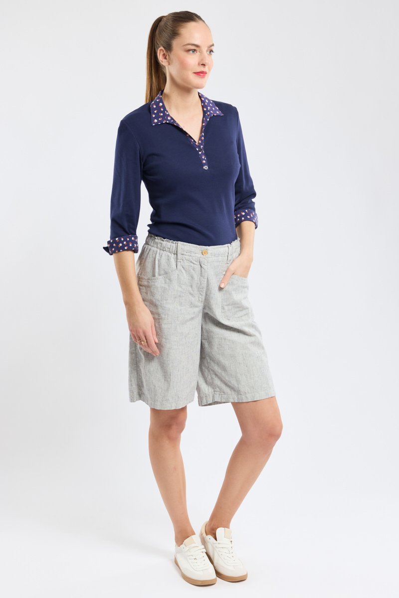 Armor Lux Polo Motifs Floraux - Coton