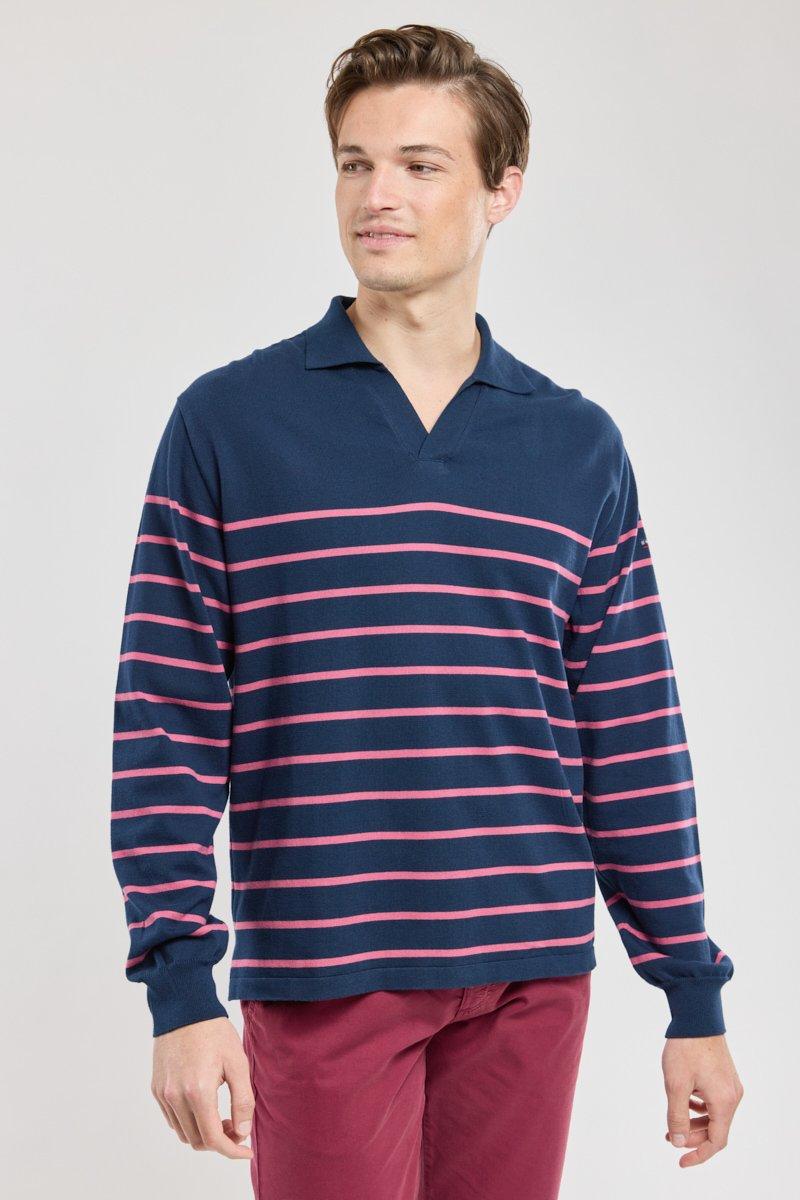 armor lux Pull col vareuse - coton