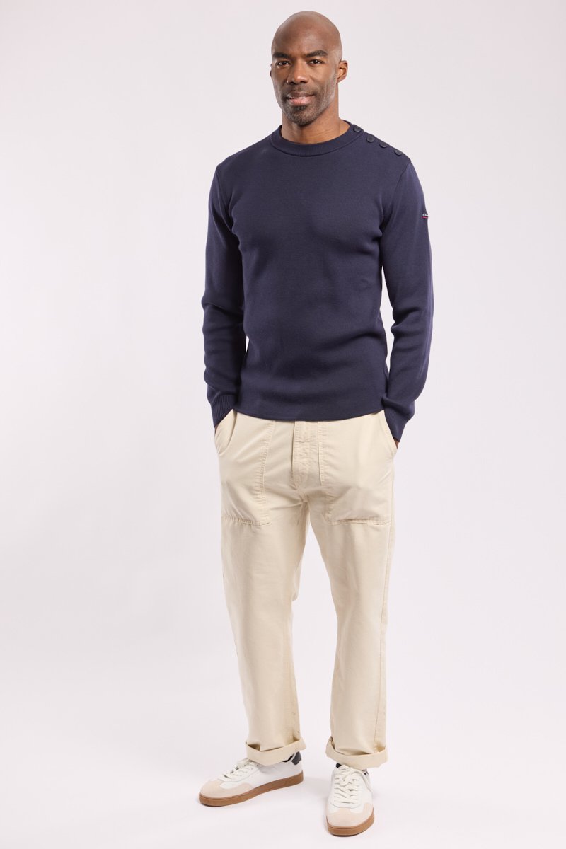 Armor Lux Pull Marin "Groix" - Coton