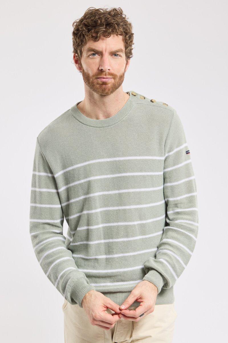 Armor Lux Pull Marin - Lin Et Coton