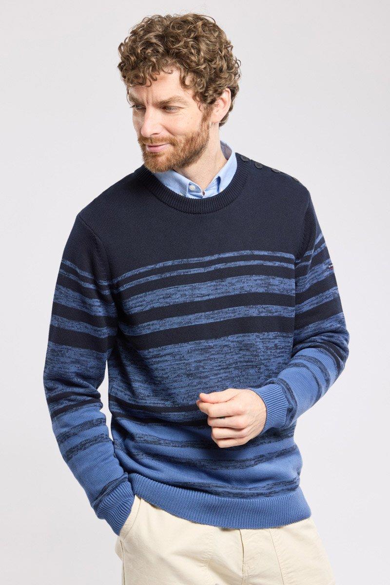 armor lux Pull marin rayé - coton