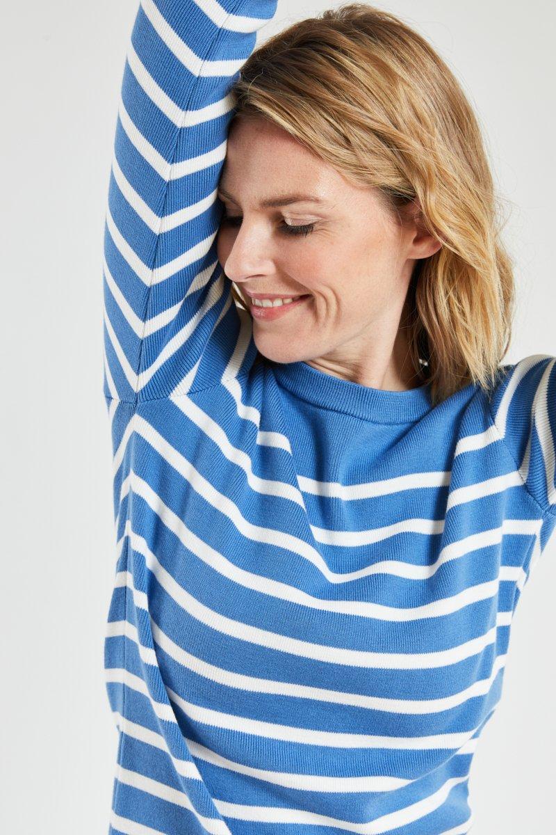 armor lux Pull marin rayé - coton