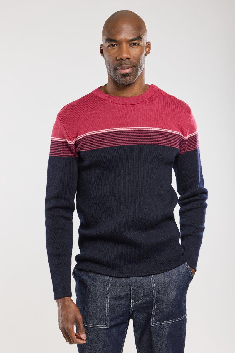 armor lux Pull marin rayé - laine