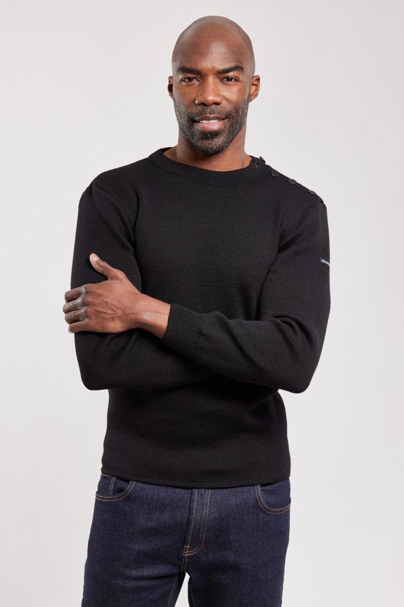 armor lux Pull marin uni "Fouesnant" - laine