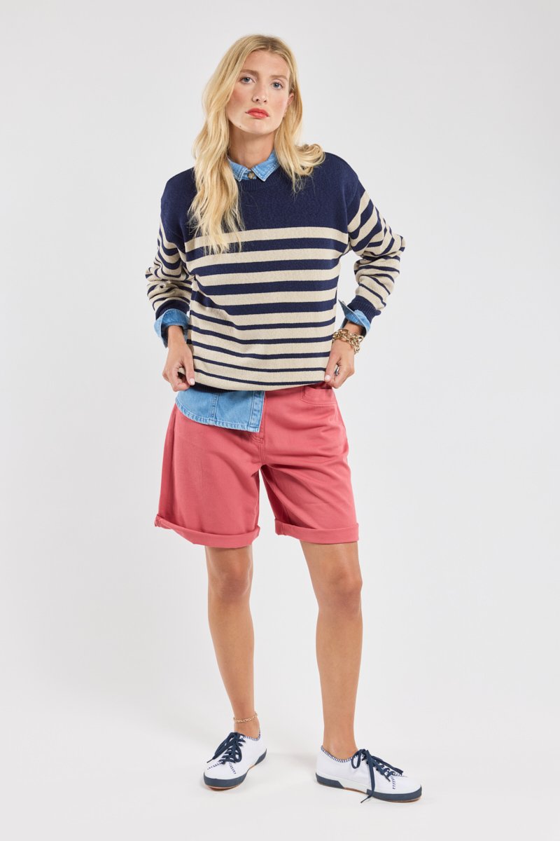 Armor Lux Pull Rayé - Coton