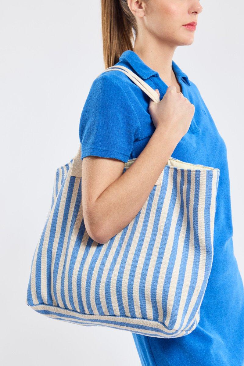 armor lux Sac rayé en toile